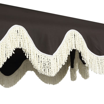 Collins 9 ft. Classic Cottage Tassel Market Patio Umbrella